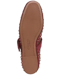 Circus Ny by Sam Edelman Women's Blaire Rhinestone Buckled Mary-Jane Flats