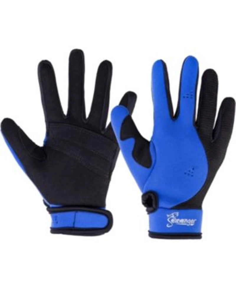 Seavenger Abyss 1.5mm Mesh Reef Water Sports Gloves with Amara Leather Palm