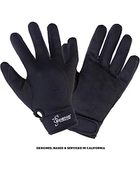 Seavenger Abyss 1.5mm Mesh Reef Water Sports Gloves with Amara Leather Palm