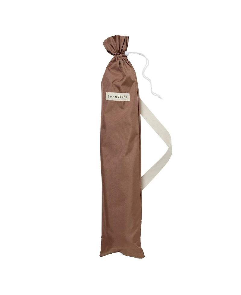 Compact Beach Umbrella: Rustico Driftwood