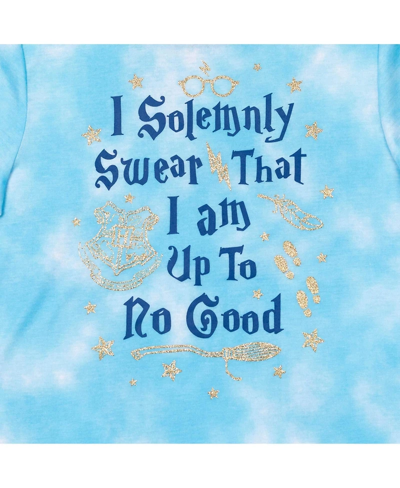 Harry Potter Little Girls Pajama Shirt and Shorts Sleep Set