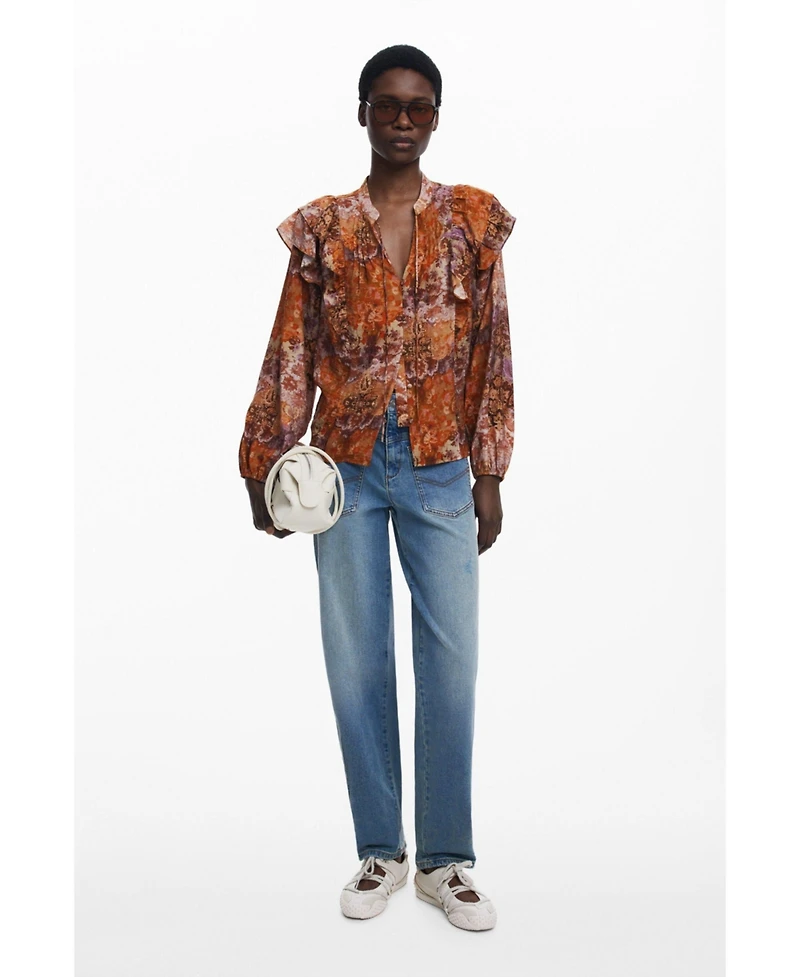 Desigual Women's Romantic paisley blouse