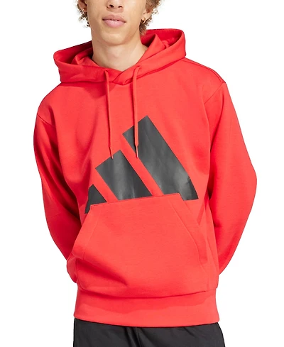 adidas Men's Essentials Big Logo Fleece Hoodie