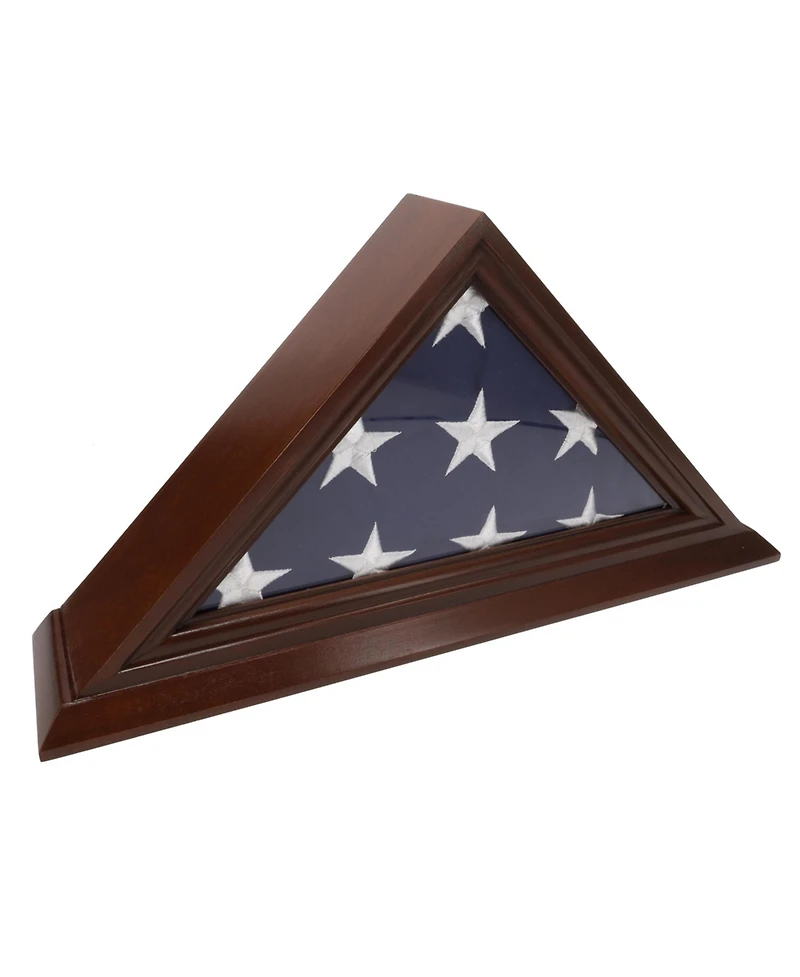 We Games Small Wooden Flag Holder - Made in Usa