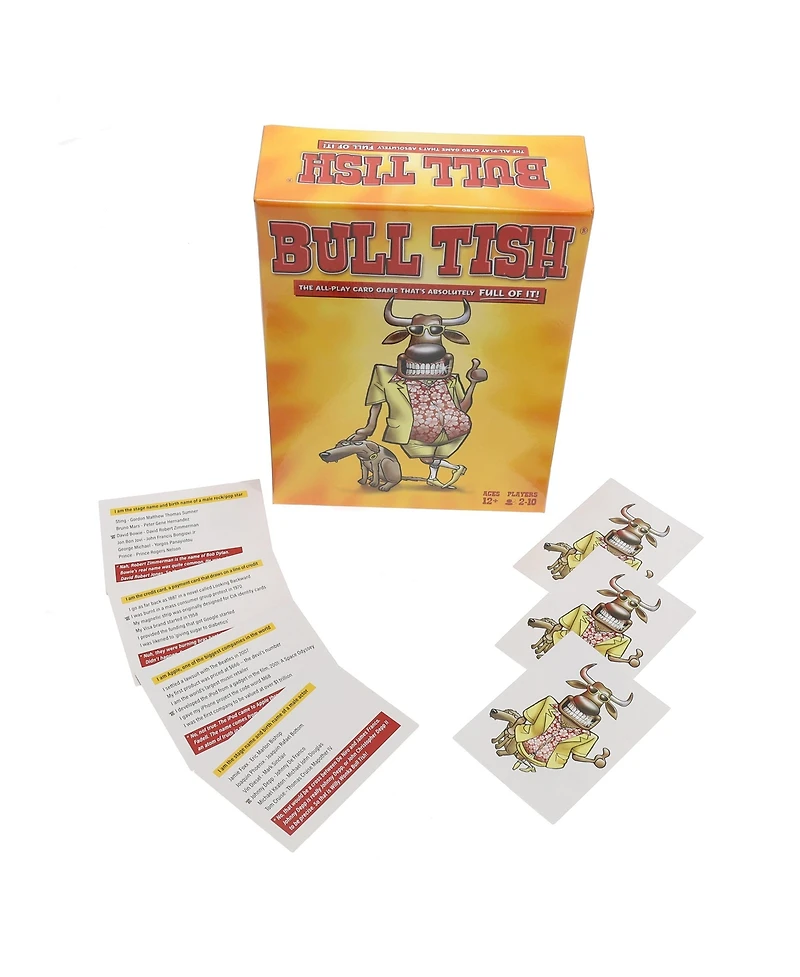 Tdc Games Bull Tish The All-Play Card Game That's Absolutely Full of It!