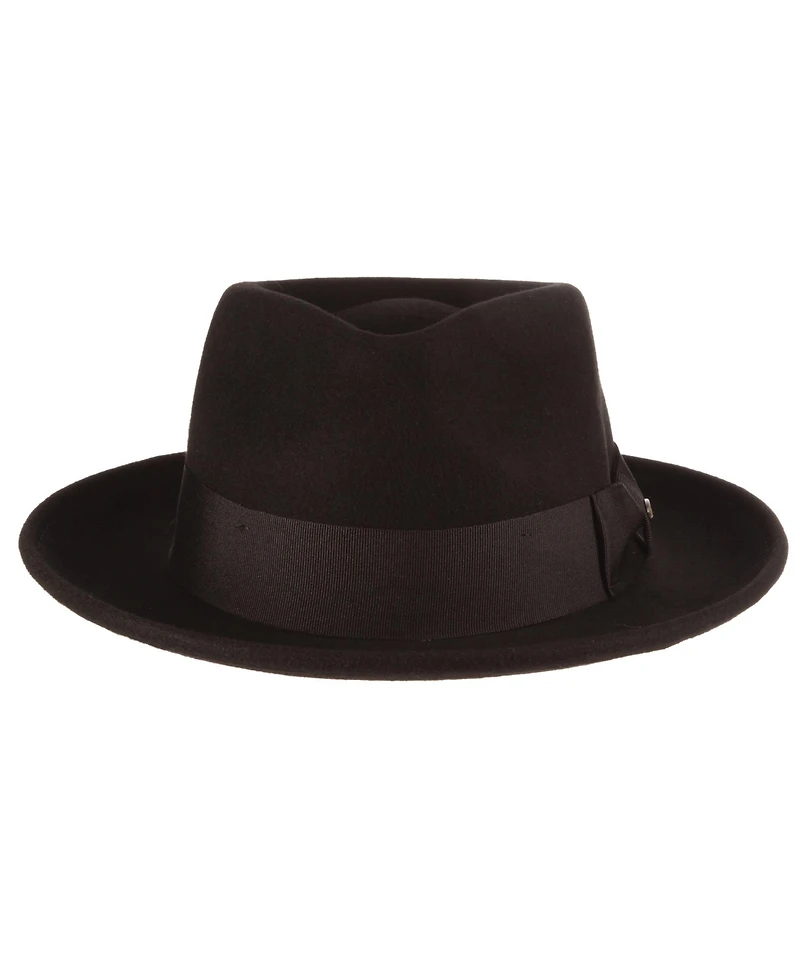 Scala Men's Felt Fedora Hat