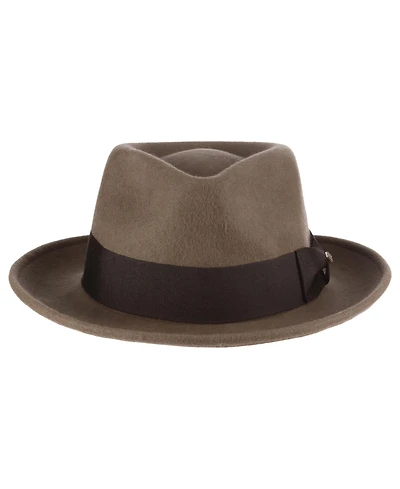 Scala Men's Felt Fedora Hat