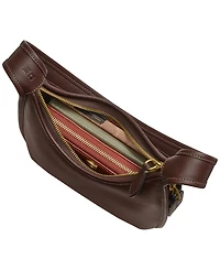 Coach Small Glovetanned Leather Curve Zip Bag