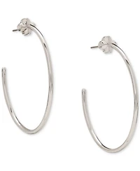 kate Spade new york Flower Medium Hoop Earrings, 1.63"