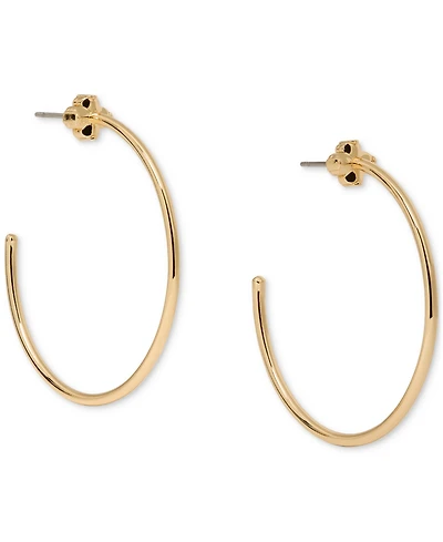 kate Spade new york Flower Medium Hoop Earrings, 1.63"
