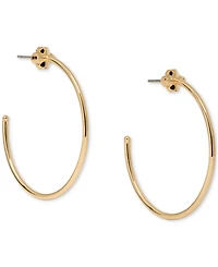 kate Spade new york Flower Medium Hoop Earrings, 1.63"