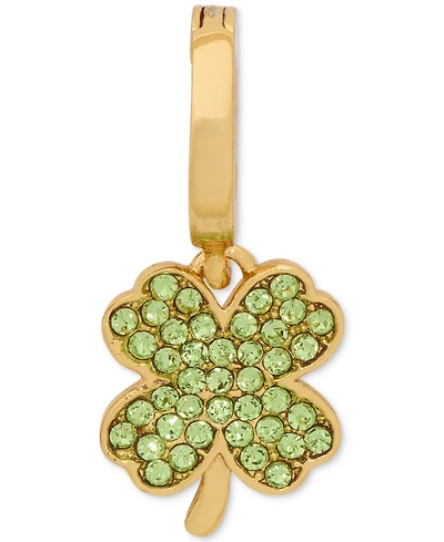 kate spade new york Pave Clover Charm