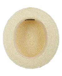 Scala Men's Straw Boater Hat