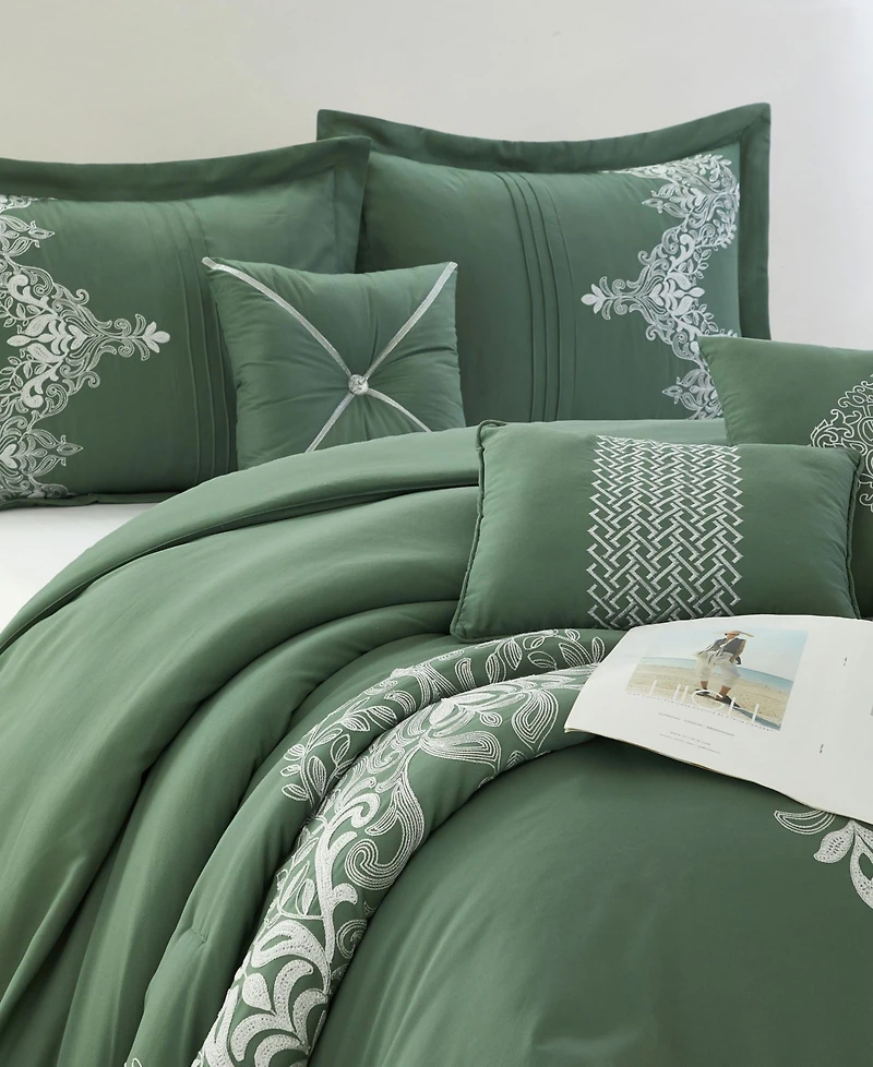 Stratford Park Fannie 7-Piece Comforter Set, King