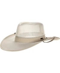Scala Men's No Fly Zone Mesh Safari Hat