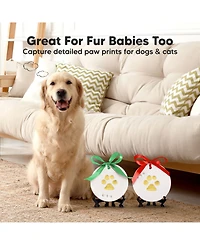 KeaBabies Cherish Baby Hand and Footprint Kit, Dog Paw Print Handprint Ornament Kit for Newborn, Babies, Boys, Girls