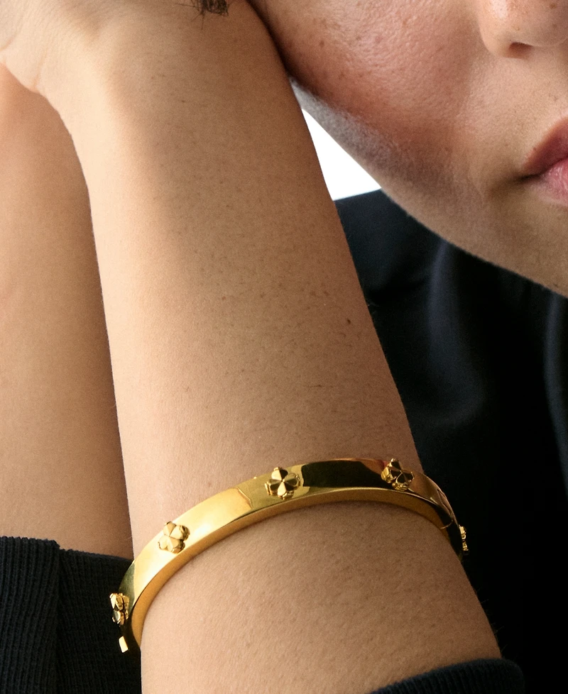 kate Spade new york Flower Hinge Bangle Bracelet