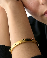 kate Spade new york Flower Hinge Bangle Bracelet