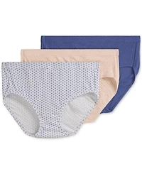 Jockey Elance Breathe Hipster Underwear 3 Pack 1540, also available extended sizes