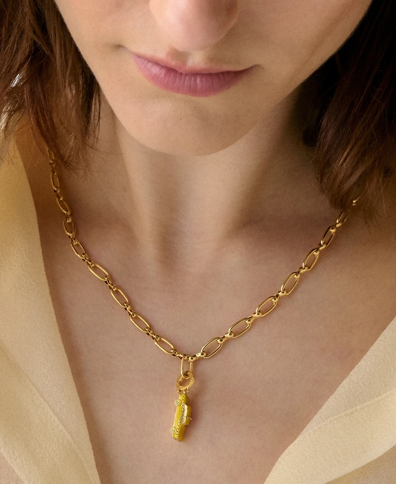 kate spade new york Gold-Tone One In A Million Taxi Charm