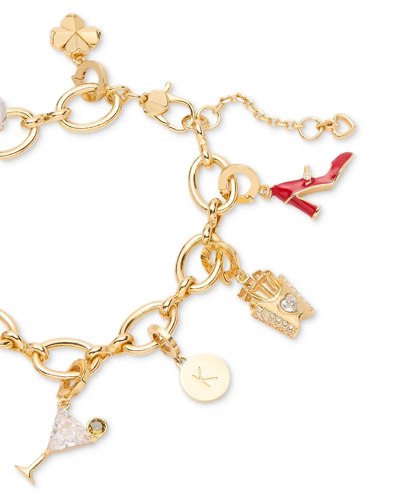 kate spade new york One A Million Chain Charm Bracelet