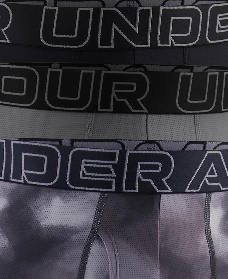 Under Armour Men's 3-Pk. Performance Tech 6" Boxer Briefs