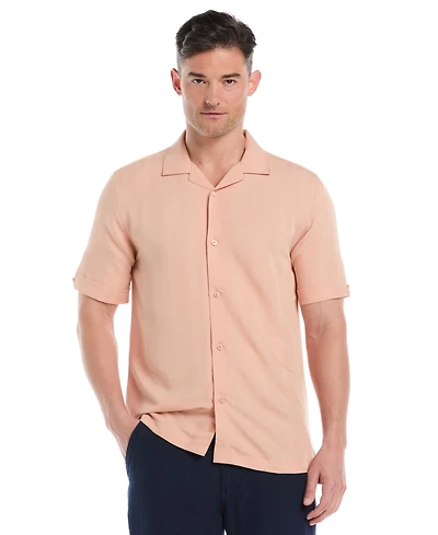 Cubavera Men's Jacquard Button-Down Shirt