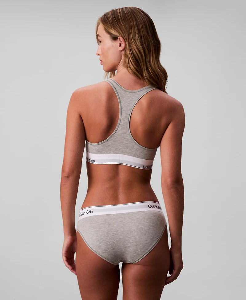 Calvin Klein Women's Ck Icon Cotton Modal Bikini Underwear QF8520