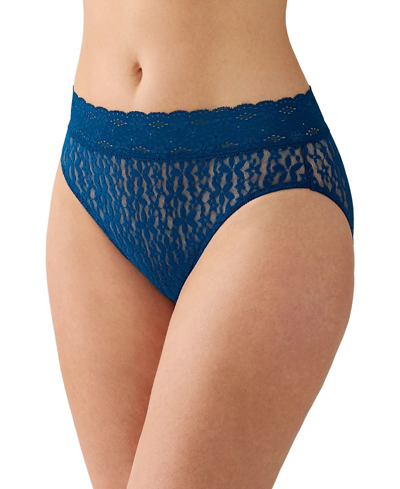 Wacoal Halo Lace Hi-Cut Brief Lingerie Underwear 870305