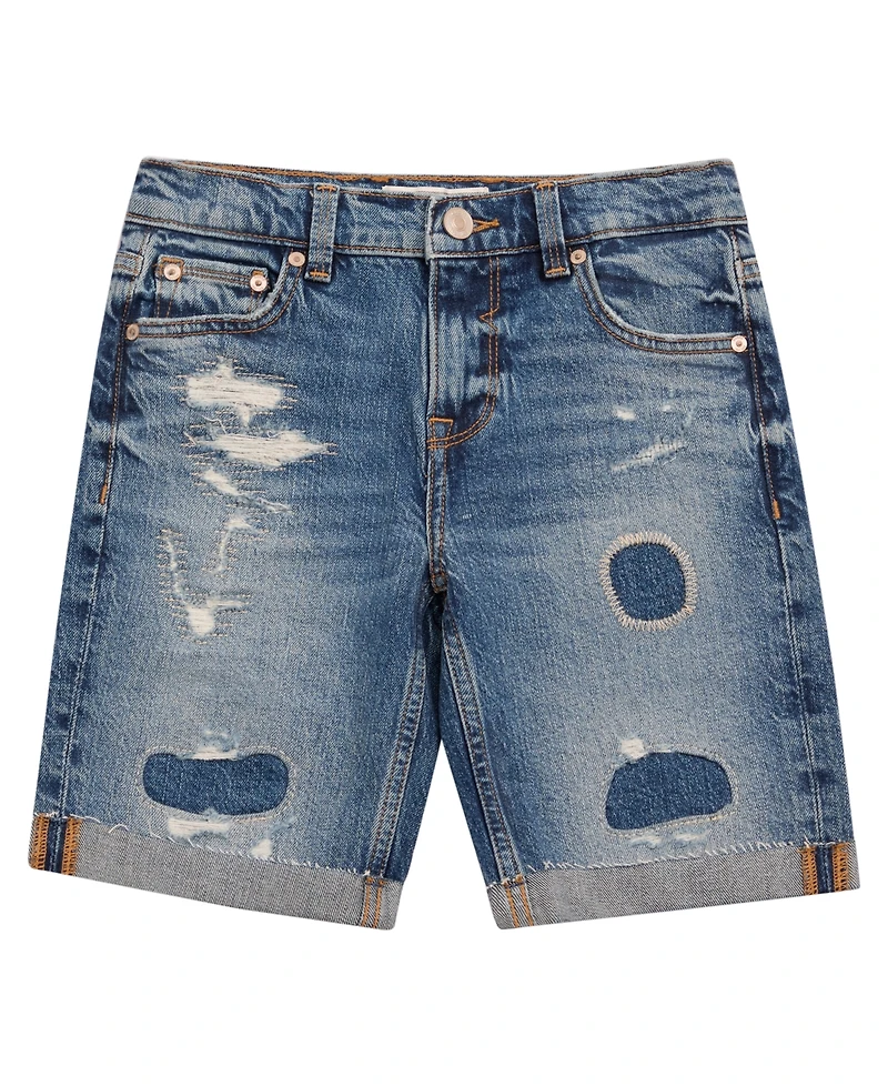 Guess Big Boys Distressed Denim Shorts