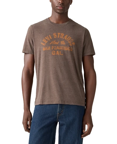 Levi's Men's Short Sleeve Logo Graphic Crewneck T-Shirt