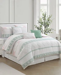 Stratford Park Genoa Geometric 7-Pc. Comforter Set