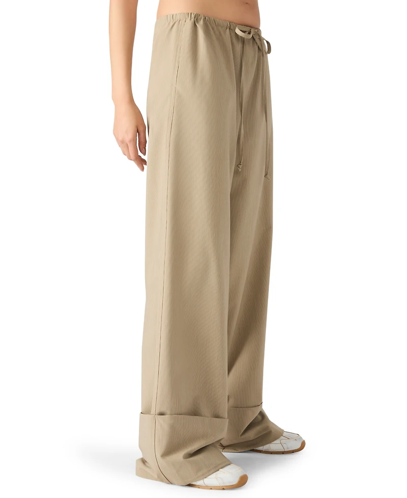 Steve Madden Women's Idra Long Casual Pull-On Pants