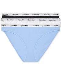 Calvin Klein Women's Modern Logo 3-Pack Bikini Underwear QD5207
