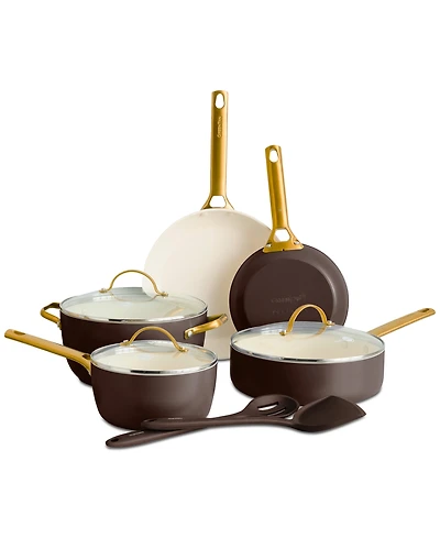 GreenPan Reserve 10-Pc. Nonstick Cookware & Utensils Set