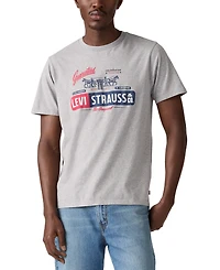 Levi's Men's Short Sleeve Logo Graphic Crewneck T-Shirt