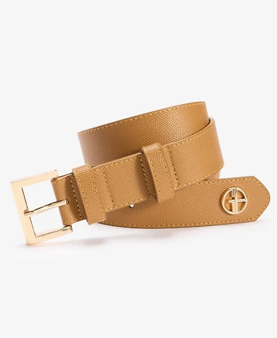 Giani Bernini Logo Tip Pant Belt