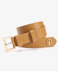 Giani Bernini Logo Tip Pant Belt