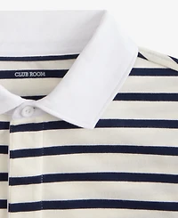 Club Room Men's Pencil Stripe Rugby Shirt, Macy's Exclusive