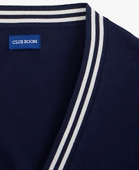 Club Room Long Sleeve Elbow Patch Cardigan Sweater, Macy's Exclusive