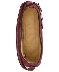Lauren Ralph Suede Mini Tasha Crossbody Bag