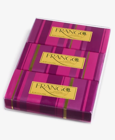 Frango Chocolates 3 Pack Holiday 1/3 Lb Wrapped Raspberry Dark Chocolates, Created for Macy's