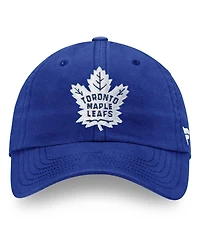 Fanatics Men's Blue Toronto Maple Leaf's Core Primary Logo Adjustable Hat