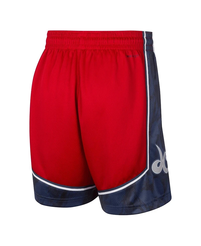 Nike Women's Red Washington Mystics On-Court Victory Performance Shorts