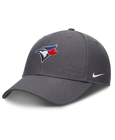 Nike Men's Gray Toronto Blue Jays Club Performance Adjustable Hat