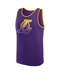 Logo Athletic Men's Purple Los Angeles Lakers Unmatched Success Tank Top T-Shirt