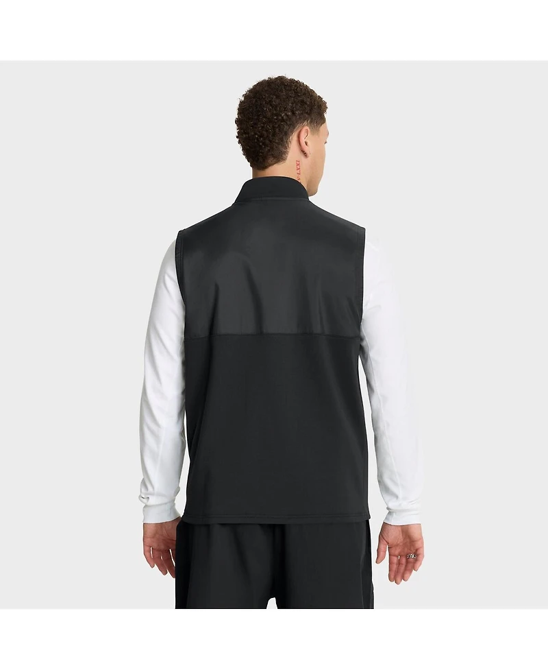 Nike Men's Black Georgia Bulldogs Primetime Victory Performance Full-Zip Vest