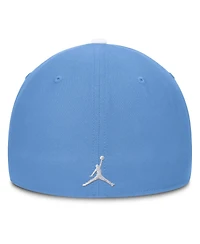 Jordan Men's White/Carolina Blue North Carolina Tar Heels 2025 Sideline Rise Local Performance Flex Hat