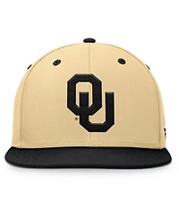 Fanatics Men's Gold/Black Oklahoma Sooners Balance Fitted Hat