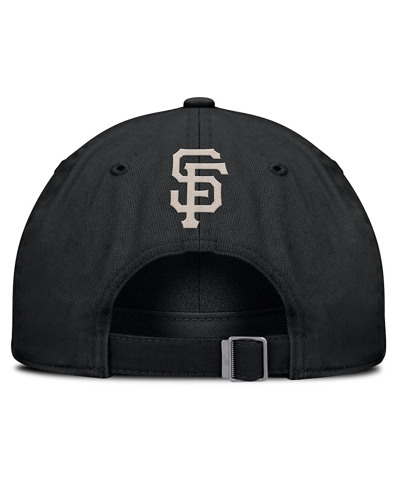 Nike Men's Black San Francisco Giants Statement Club Adjustable Hat